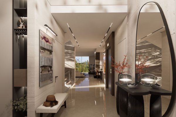 06_Zemin Kat-Girişten Bakış